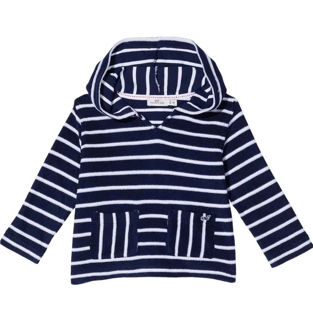 Vineyard Vines Striped Kids Hoodie 4T